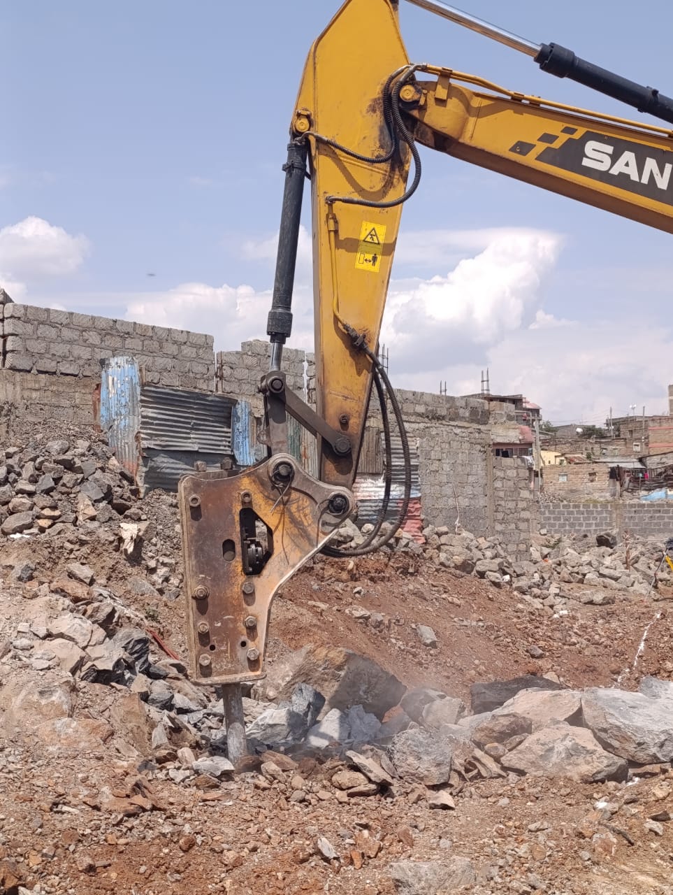 Kenyan healthcare professionals in a hospital setting